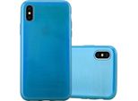 Cadorabo Custodia Per Apple Iphone X / Xs Custodia Protettiva In Turchese Protettivo Tpu Custodia In Silicone Cover
