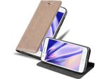 Cadorabo Custodia Per Zte Blade V8 Mini Cover Protettiva In Marrone Custodia Per Cellulare Cover Chiusura Magnetica