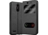 Cadorabo Custodia Protettiva Per Lg K10 2017 Cover In Nero Custodia Per Telefono Cellulare Custodia A Libro Custodia Cover