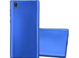 Cadorabo Custodia Protettiva Per Sony Xperia L1 In Blu Custodia Per Cellulare Custodia In Silicone Tpu Cover Case