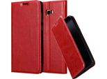 Cadorabo Custodia Per Samsung Galaxy J4 Plus Custodia Protettiva In Rosso Custodia Per Cellulare Cover Chiusura Magnetica
