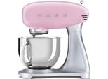 Robot Da Cucina 4,8L 800W Rosa Smeg Smf02Pkeu
