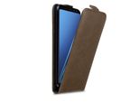 Cadorabo Cover Per Samsung Galaxy A8 2018 Cover Protettiva In Marrone Flip Case Custodia Per Telefono Cellulare Cover