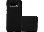 Cadorabo Custodia Protettiva Per Samsung Galaxy S10 Plus Custodia In Nero Per Telefono Cellulare Tpu Etui Cover Case