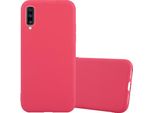 Custodia Cadorabo Per Samsung Galaxy A70 / A70S Custodia Protettiva In Rosso Custodia Per Cellulare Tpu Custodia In Silicone Cover