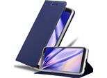 Cadorabo Custodia Per Cellulare Per Htc Desire 12 Plus Custodia Protettiva In Blu Cover Etui Book Case Booklet