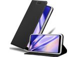 Cadorabo Custodia Per Cellulare Per Huawei P20 Custodia Protettiva In Nero Cover Etui Book Case Booklet