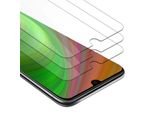 Cadorabo 3X Proteggi Schermo Blindato Per Wiko View 3 Lite In Vetro Temperato Trasparente