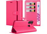 Cadorabo Custodia Per Samsung Galaxy A21 Custodia Protettiva In Rosa Custodia Per Cellulare Cover Chiusura Magnetica