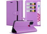 Cadorabo Custodia Per Samsung Galaxy M31 Custodia Protettiva In Viola Custodia Per Cellulare Custodia Cover Chiusura Magnetica