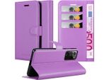 Cadorabo Custodia Per Samsung Galaxy Note 20 Plus Custodia Protettiva In Viola Custodia Per Cellulare Cover Chiusura Magnetica
