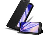 Cadorabo Custodia Per Motorola Moto E5 Plus Cover Protettiva In Nero Custodia Per Cellulare Cover Chiusura Magnetica