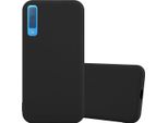 Cadorabo Custodia Per Samsung Galaxy A7 2018 Custodia Protettiva In Nero Custodia Per Cellulare Tpu Custodia In Silicone Cover