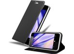 Cadorabo Custodia Per Cellulare Per Nokia Lumia 550 Custodia Protettiva In Nero Cover Etui Book Case Booklet