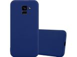 Cadorabo Custodia Per Samsung Galaxy A5 2018 Custodia Protettiva In Blu Custodia Per Cellulare Tpu Custodia In Silicone Cover