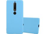 Custodia Cadorabo Per Nokia 6.1 Custodia Protettiva In Blu Custodia Per Cellulare Tpu Custodia In Silicone Cover