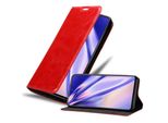 Cadorabo Custodia Per Samsung Galaxy S20 Fe Custodia Protettiva In Rosso Custodia Per Cellulare Cover Chiusura Magnetica