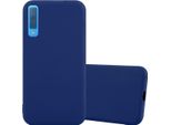 Cadorabo Custodia Per Samsung Galaxy A7 2018 Custodia Protettiva In Blu Custodia Per Cellulare Tpu Custodia In Silicone Cover