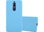 Custodia Cadorabo Per Nokia 5.1 Custodia Protettiva In Blu Custodia Per Cellulare Tpu Custodia In Silicone Cover