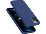 Cadorabo Custodia Protettiva Per Apple Iphone 12 / 12 Pro Custodia In Blu Telefono Cellulare Custodia Cover Tpu Etui