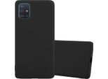 Cadorabo Custodia Per Samsung Galaxy A51 5G Custodia Protettiva In Nero Custodia Per Cellulare Tpu Custodia In Silicone Cover