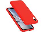 Cadorabo Custodia Protettiva Per Apple Iphone Xr Custodia In Rosso Telefono Cellulare Custodia Cover Tpu Etui