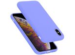 Cadorabo Custodia Protettiva Per Apple Iphone X / Xs In Viola Custodia Del Telefono Cellulare Custodia Cover Tpu Caso