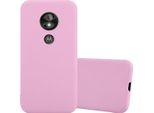 Custodia Cadorabo Per Motorola Moto E5 Play Custodia Protettiva In Rosa Per Cellulare Custodia In Silicone Tpu Cover