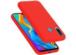 Cadorabo Custodia Protettiva Per Huawei P30 Lite Custodia In Rosso Telefono Cellulare Case Cover Tpu Etui