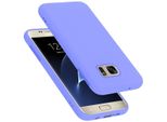 Cadorabo Custodia Protettiva Per Samsung Galaxy S7 Caso In Viola Telefono Cellulare Custodia Cover Tpu Etui