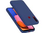 Cadorabo Custodia Protettiva Per Samsung Galaxy A20S Custodia In Blu Telefono Cellulare Custodia Cover Tpu Etui
