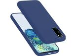 Cadorabo Custodia Protettiva Per Samsung Galaxy S20 Custodia In Blu Telefono Cellulare Custodia Cover Tpu Etui