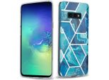 Cadorabo Custodia Protettiva Per Samsung Galaxy S10 4G In Tpu Blu Custodia Per Cellulare Custodia Cover