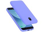 Cadorabo Custodia Protettiva Per Samsung Galaxy J7 2017 Custodia In Viola Telefono Cellulare Custodia Cover Tpu Etui