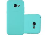 Cadorabo Custodia Per Samsung Galaxy A7 2017 Custodia Protettiva In Blu Custodia Per Cellulare Tpu Custodia In Silicone Cover