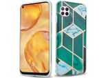 Cadorabo Custodia Protettiva Per Huawei Nova 6 Se / P40 Lite / Nova 7I In Tpu Verde Custodia Per Cellulare Custodia Cover
