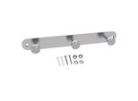 Intirilife Appendiabiti In Acciaio Inox Modello A - 3 Ganci - Appendiabiti Appendiabiti Appendiabiti In 5 Diversi Design