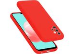 Cadorabo Custodia Protettiva Per Samsung Galaxy A32 4G In Rosso Custodia Del Telefono Cellulare Custodia Cover Tpu Etui