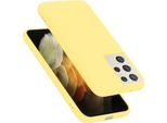 Cadorabo Custodia Protettiva Per Samsung Galaxy S21 Ultra Custodia In Giallo Telefono Cellulare Custodia Cover Tpu Etui