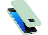 Cadorabo Custodia Protettiva Per Samsung Galaxy S7 Edge Custodia In Verde Telefono Cellulare Custodia Cover Tpu Etui