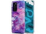 Cadorabo Copertura Protettiva Per Huawei P40 Custodia In Tpu Viola Custodia Per Telefono Cellulare Custodia Cover