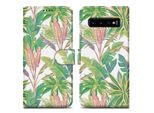 Cadorabo Cover Protettiva Per Samsung Galaxy S10 Plus Cover Design Green Rainforest No.8 Cover Telefono Cellulare Custodia Protettiva Cover