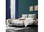 Letti Matrimoniali Beige 180X200 Camera Da Letto In Pelle Hotel Letto Tappezzeria Design Lusso