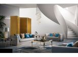Set Di Divani 3+2+1 Posti Di Design Divani Imbottiti Divani In Pelle Relax Moderno