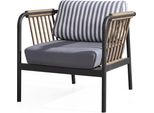 Poltrona Design Seduta Lusso Tessile Grigio Seduta Lusso Tappezzeria Design Mobili