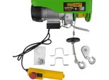 Verricello Elettrico Procraft TP250 Cavo 510 W 6 Mm Capacità Di Carico Senza/Con Puleggia Di Rinvio 125/250 Kg Altezza Di Sollevamento 12/6 M