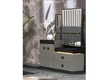 Comò Con Specchio Console Comò In Legno Camera Da Letto Moderna