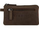 Bugatti Caso Chiave Luca Key Case Brown Marrone