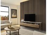 Rtv Mobile Porta Tv Basso Pensile Credenza Legno Marrone Elegante