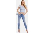 Guess Jeans Jeans Skinny Curve X Con Etichetta Applicata In Stile 5 Tasche